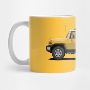 FJ Cruiser Yellow Sun Fusion Mug